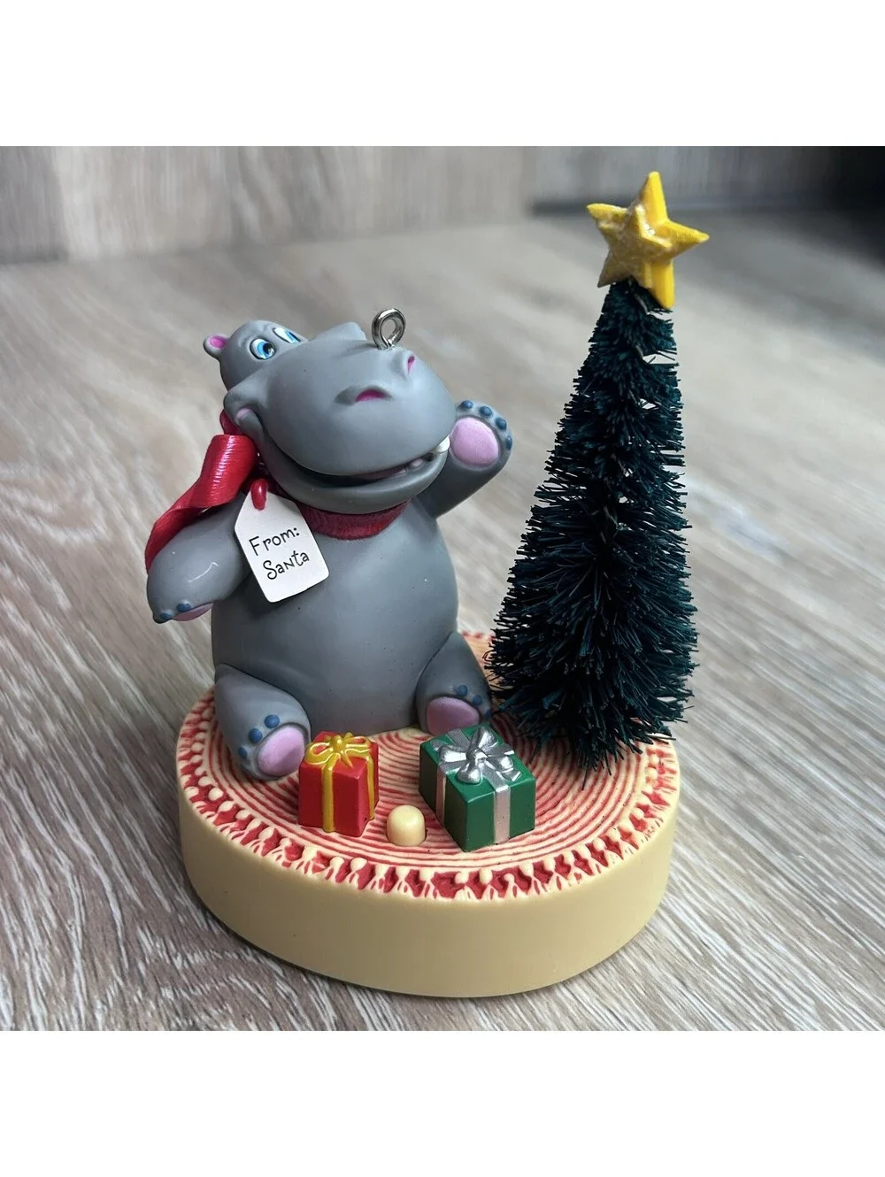 2024 Hallmark Ornament I Want A Hippopotamus For Christmas Magic Sound -529-48
